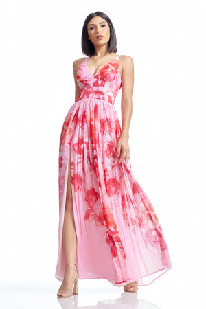 Alyssa Dress / Blush Multi