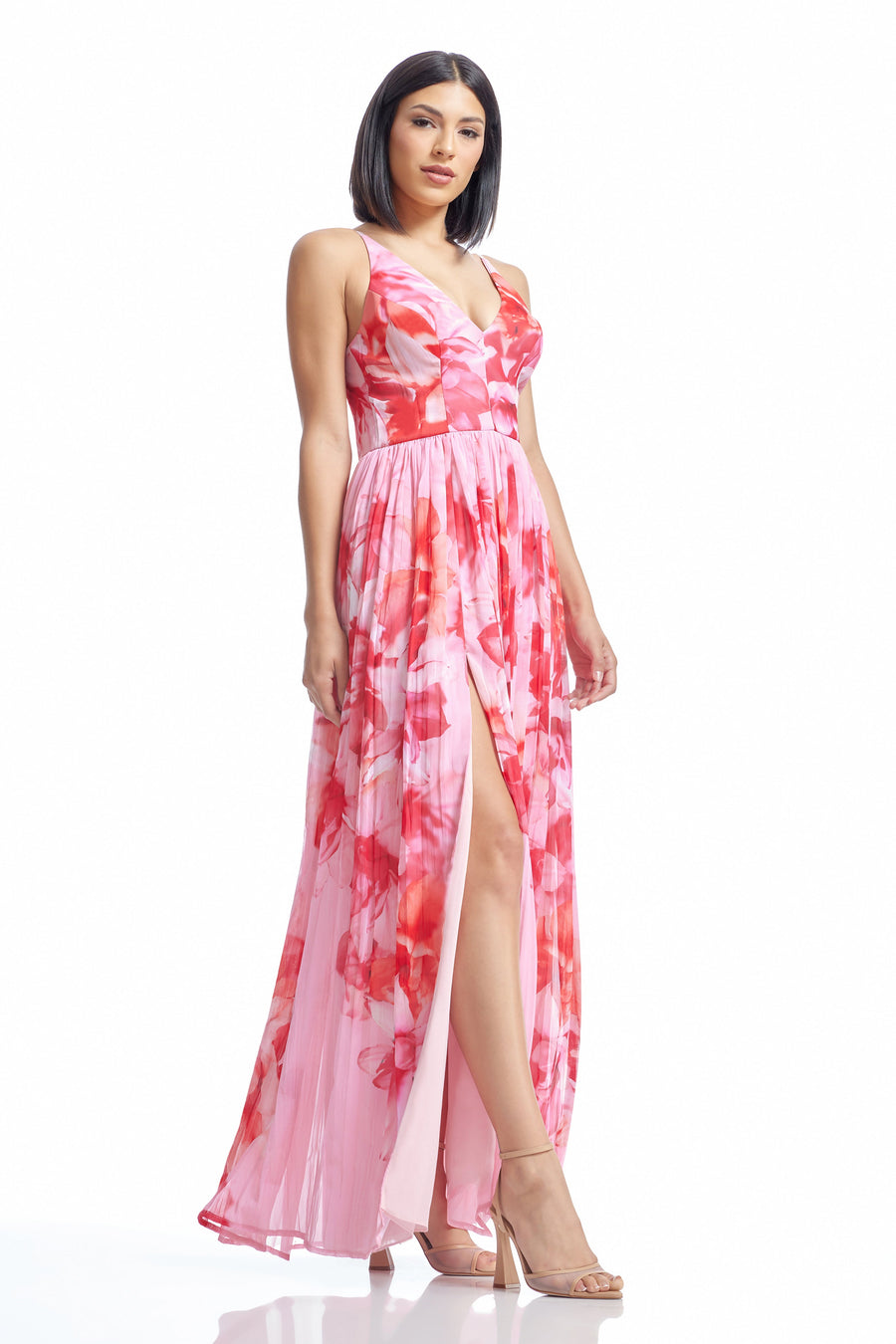 Alyssa Dress / Blush Multi