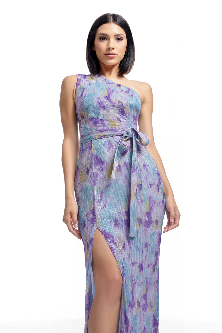 BELLA DRESS / SKY MULTI