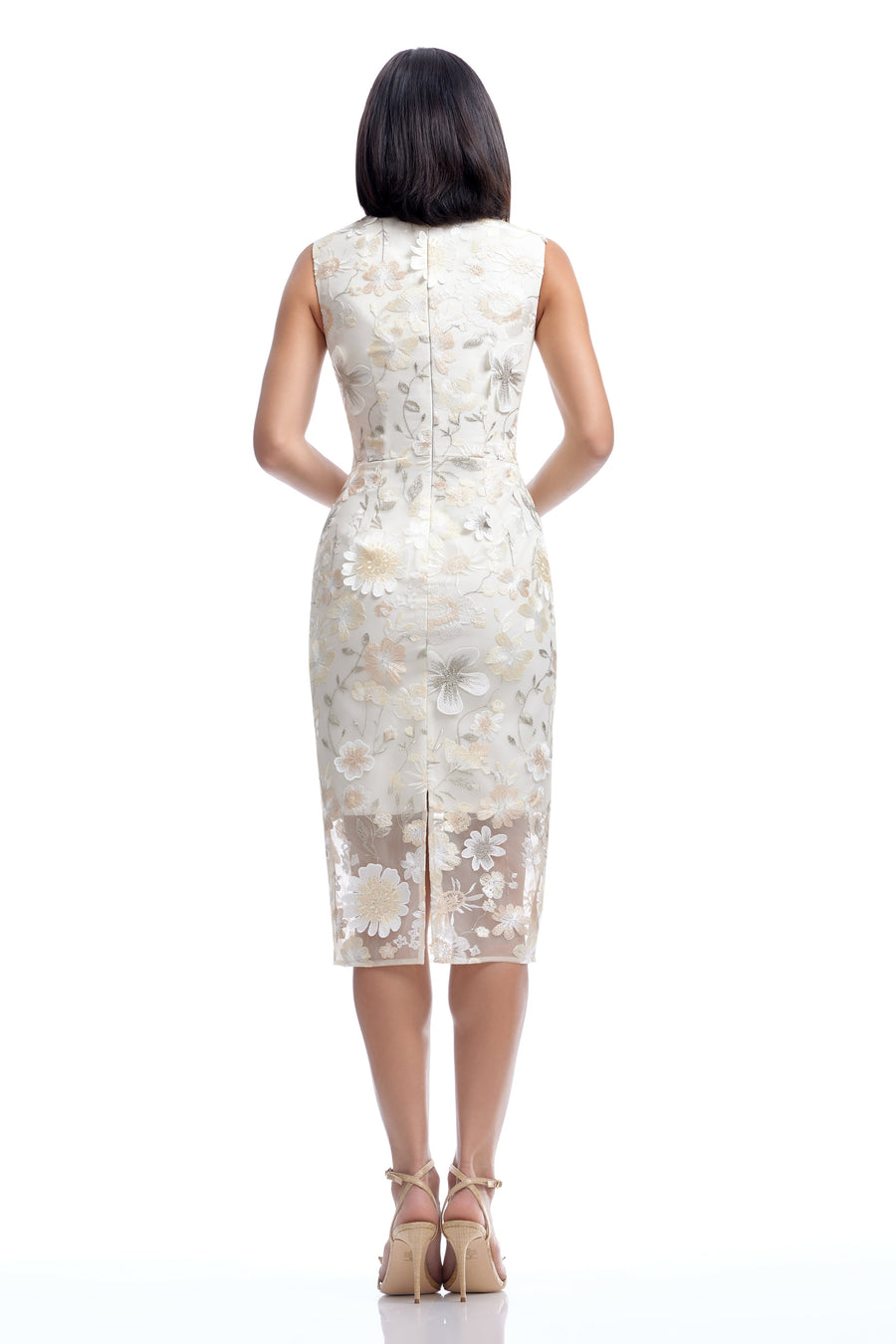 Claudette Dress / Ivory Multi