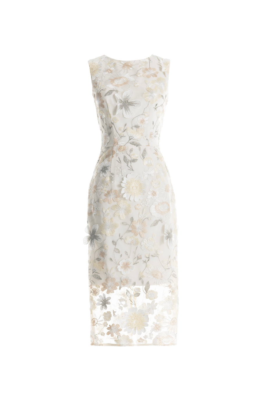 CLAUDETTE DRESS / IVORY MULTI