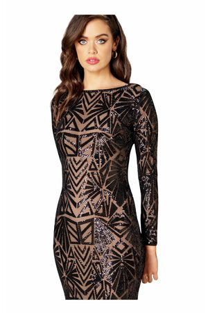 Emery Dress / BLACK