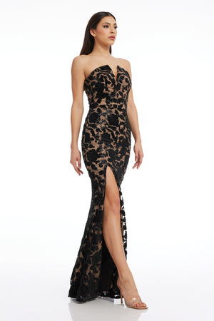 Fernanda Gown / BLACK-NUDE