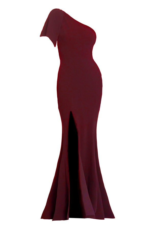 Georgina Dress / BURGUNDY