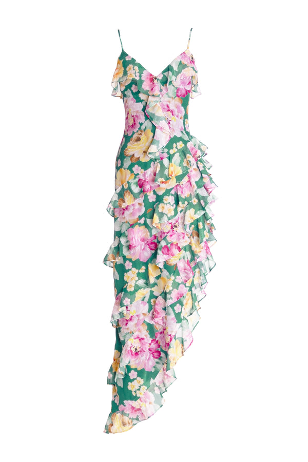 JOSEFINA DRESS / PINE MULTI