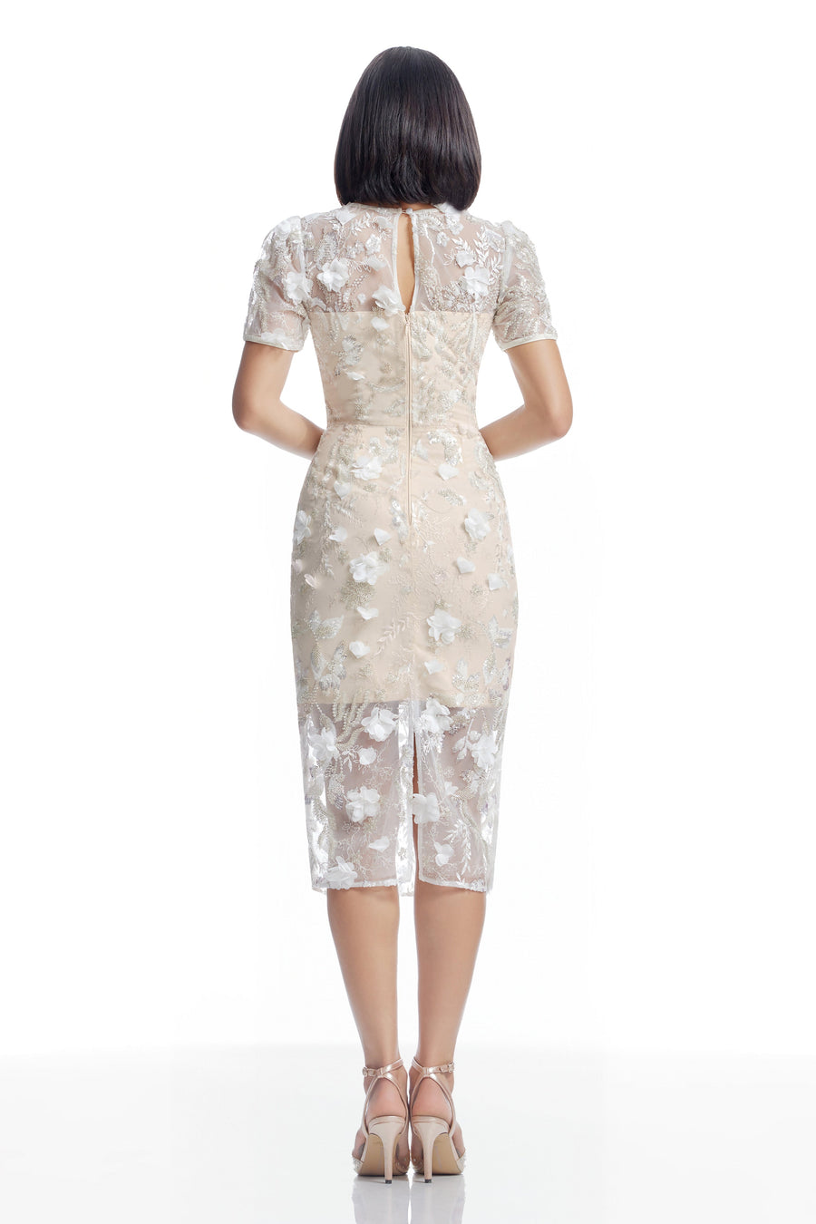 LIA DRESS / OFF WHITE MULTI