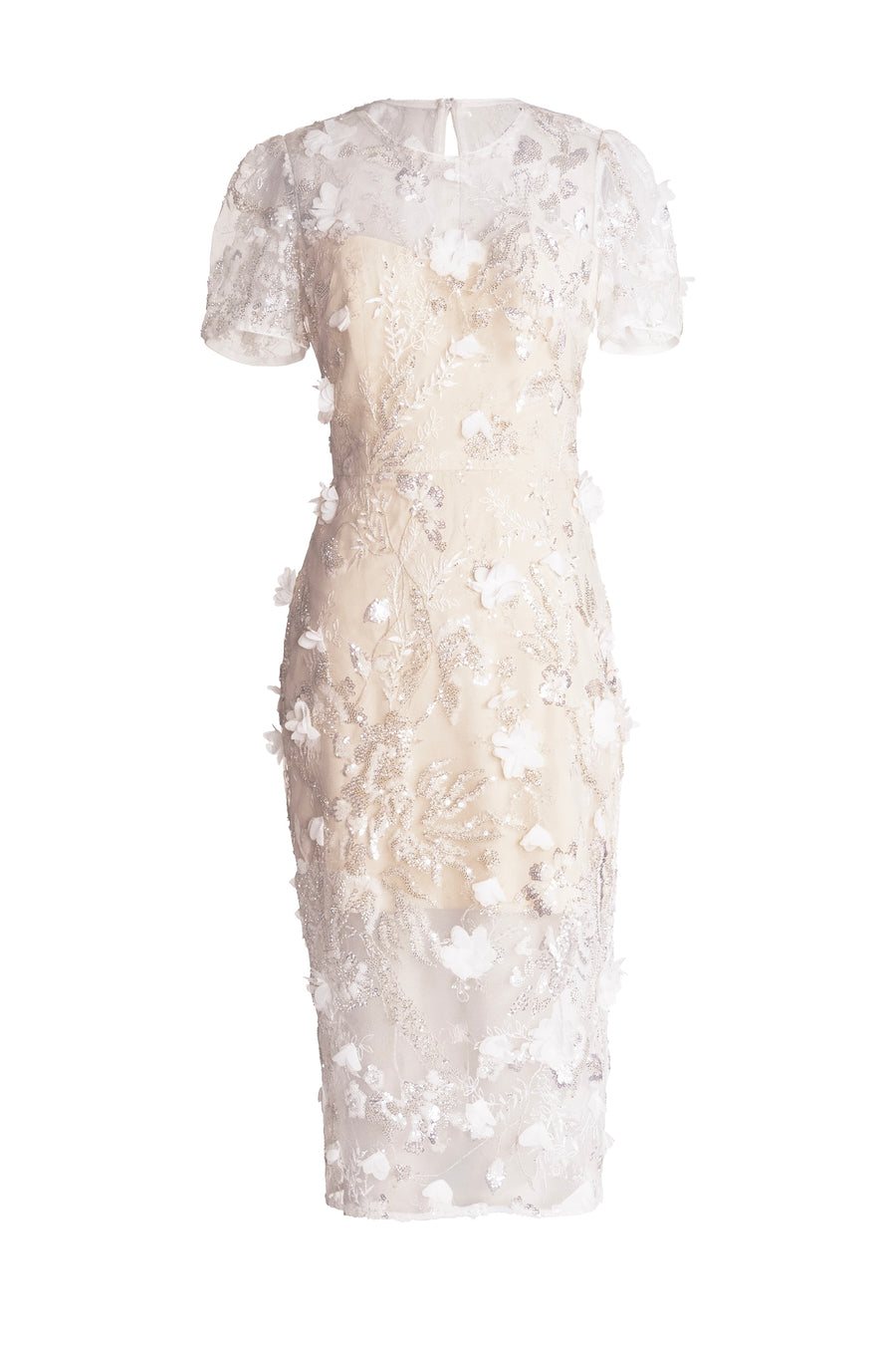 LIA DRESS / OFF WHITE MULTI