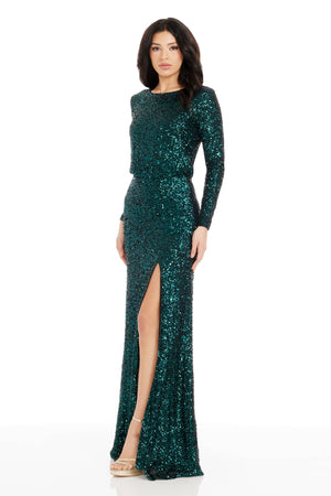 Mischa Dress / DEEP EMERALD