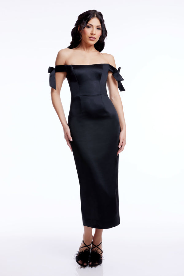 Verona Dress / BLACK
