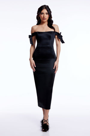 Verona Dress / BLACK